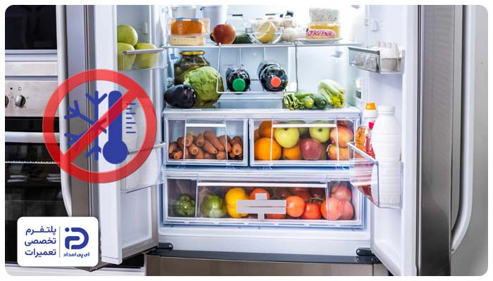 خنک نکردن یخچال بکو