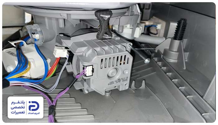 تعمیر هیت پمپ ماشین ظرفشویی بوش