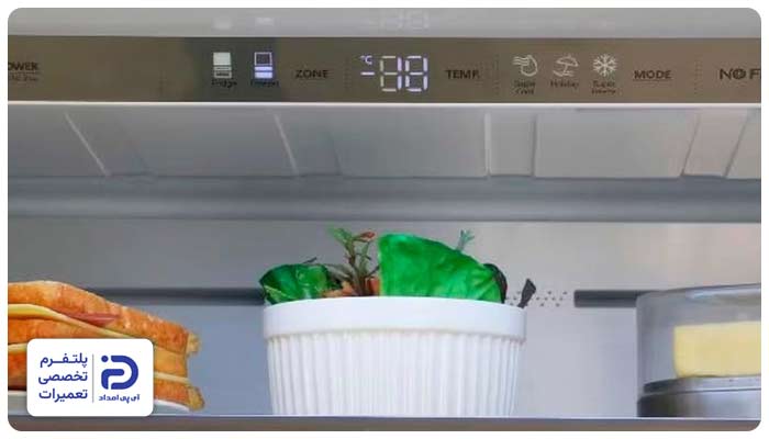 خنک نکردن یخچال بوش