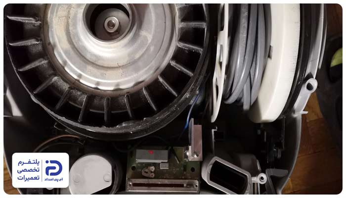 گیر کردن سیم جمع کن جاروبرقی بوش