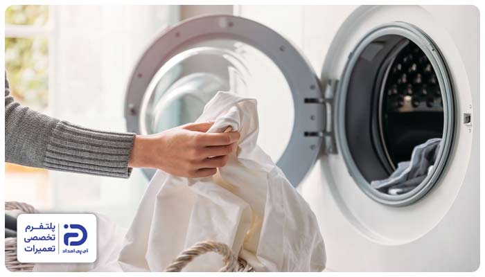 چروک شدن لباس در ماشین لباسشویی سامسونگ
