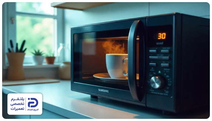 اجرا نشدن برنامه پخت در مایکروفر سامسونگ