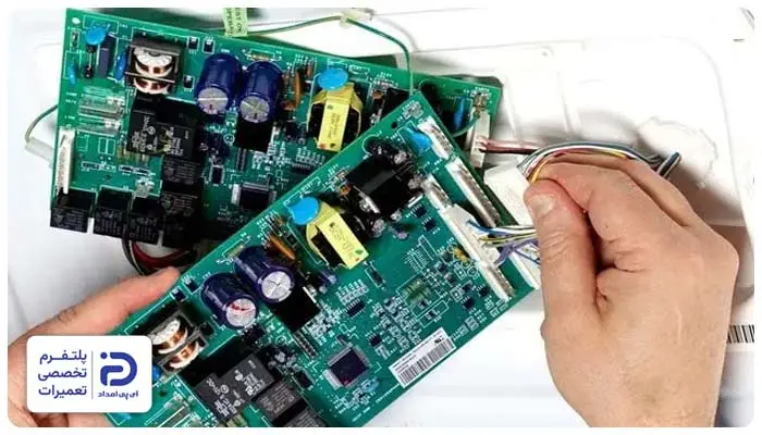 تعمیر برد یخچال فریزر جنرال الکتریک
