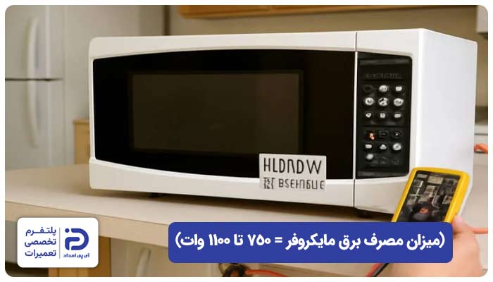 ماکروفر چقدر انرژی یا برق مصرف میکند؟