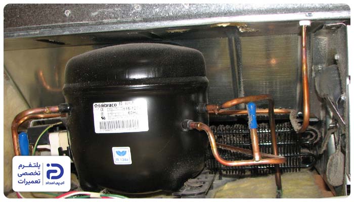 تعمیر و تعویض کمپرسور یخچال کنوود