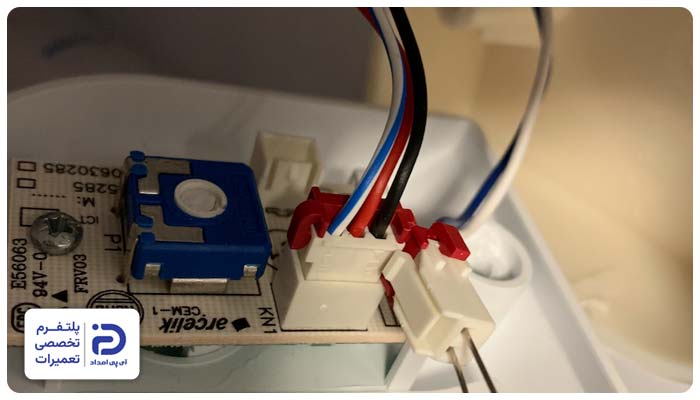 تعویض سنسور یخچال بکو