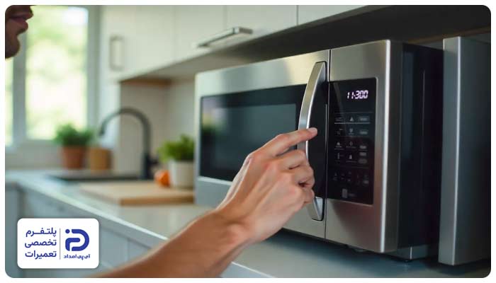 کار نکردن دکمه های مایکروفر سامسونگ