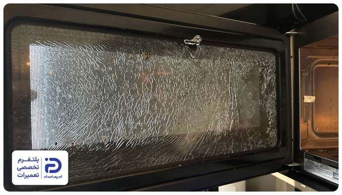 تعویض شیشه ماکروفر سامسونگ