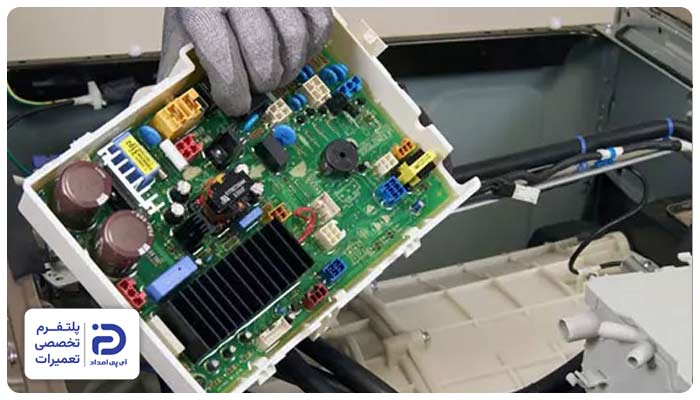 تعمیر برد ماشین لباسشویی سامسونگ