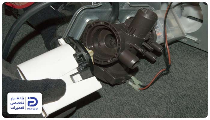 تعمیر پمپ تخلیه ماشین لباسشویی سامسونگ