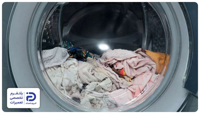 کار نکردن خشک کن ماشین لباسشویی سامسونگ