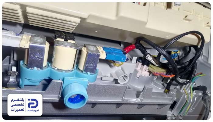 تعمیر شیر برقی ماشین لباسشویی سامسونگ