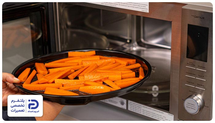 نکات پخت هویج در مایکروفر