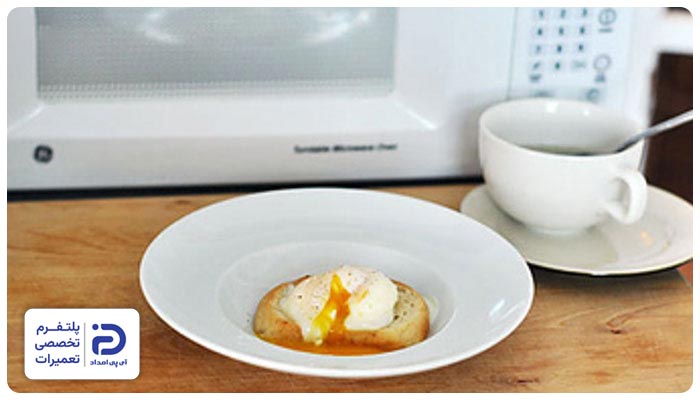 نکات پخت تخم مرغ در ماکروفر