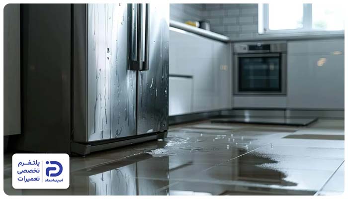 نشتی آب در یخچال بلومبرگ