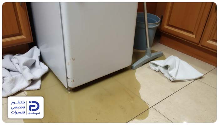 نشت آب از یخچال آرچلیک