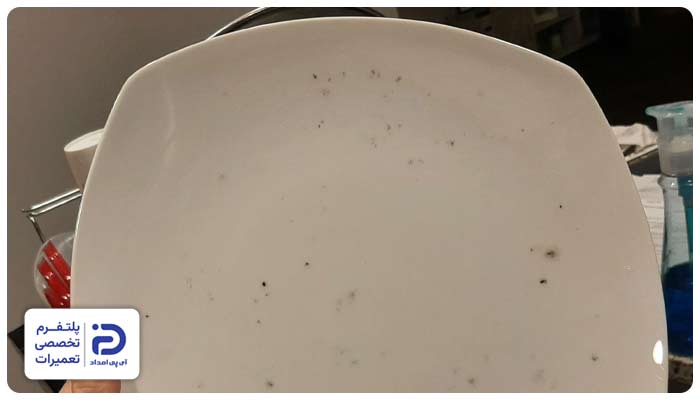 علت لکه روی ظروف در ماشین ظرفشویی