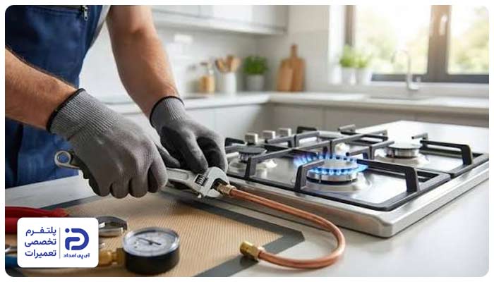 آموزش نصب اجاق گاز رومیزی