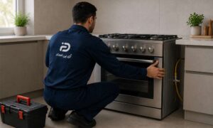 نصب اجاق گاز در محل