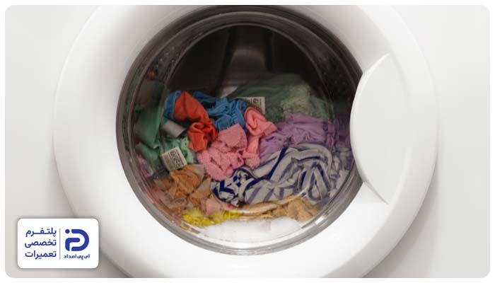 نچرخیدن دیگ ماشین لباسشویی مجیک