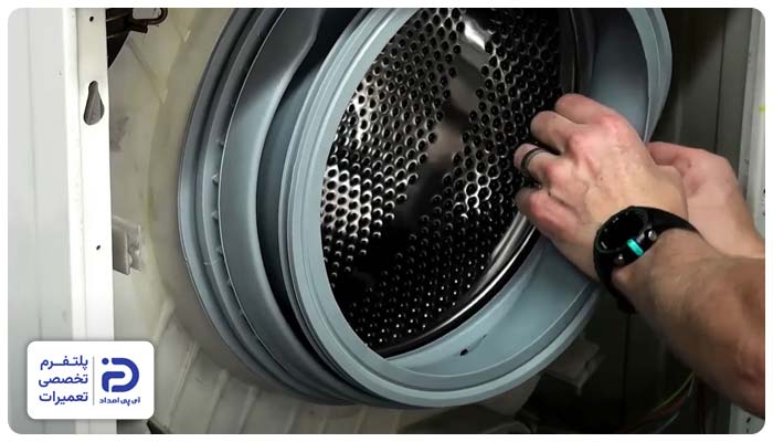 تعویض لاستیک لباسشویی مجیک