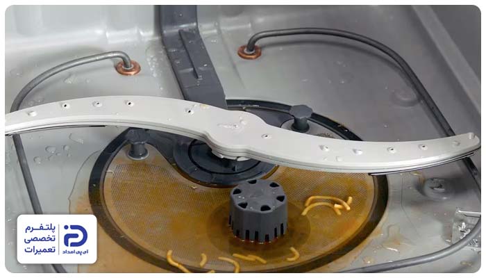 مشکلات عدم تخلیه آب ماشین ظرفشویی