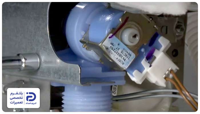 تعویض شیر برقی ماشین ظرفشویی مجیک