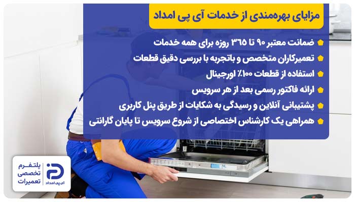 چرا از خدمات تعمیر ماشین ظرفشویی مجیک در آی پی امداد استفاده کنیم؟