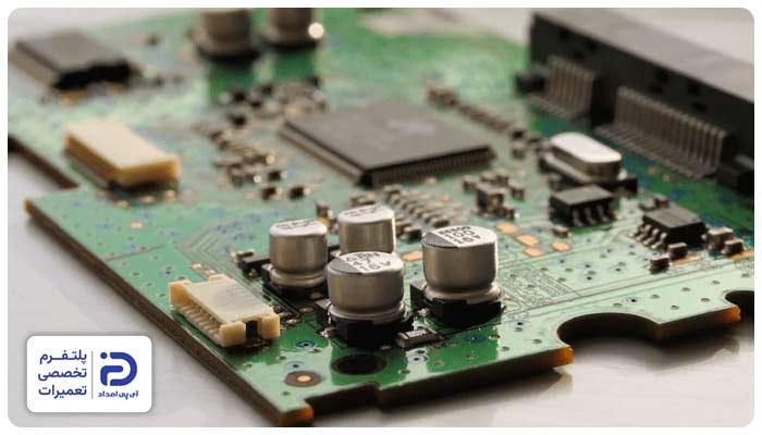 خرابی برد الکترونیکی لباسشویی یکی از علت جلو نرفتن تایمر ماشین لباسشویی