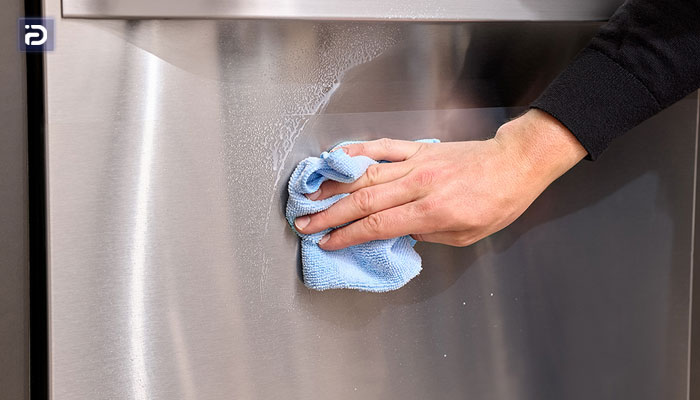 نحوه تمیز کردن قسمت بیرونی ماشین ظرفشویی
