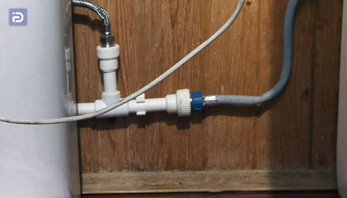 دریچه ورودی آب سومین علت نشت آب از زیر ماشین لباسشویی