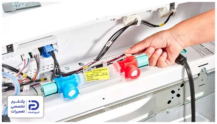 ایراد در شیر برقی لباسشویی