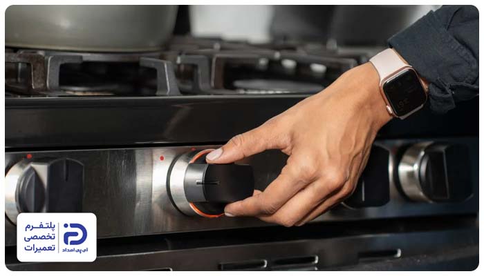 خاموش شدن اجاق گاز آریستون