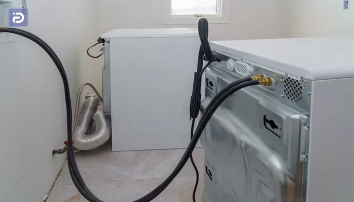 اتصال لوله ورودی آب ماشین لباسشویی سامسونگ
