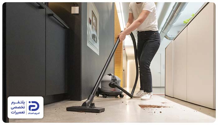 مکش ضعیف جاروبرقی دلونگی