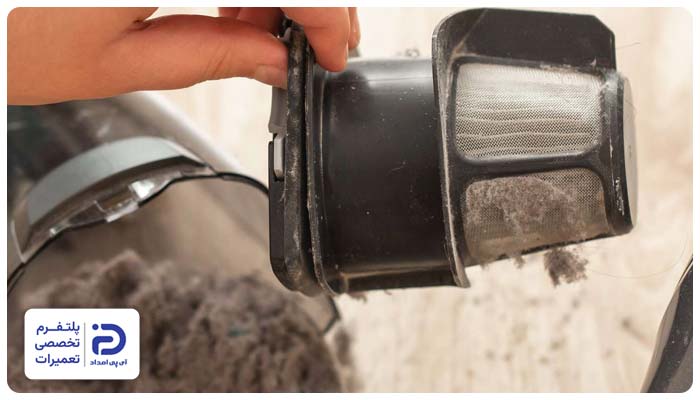 کثیف بودن فیلتر علت داغ شدن جاروبرقی