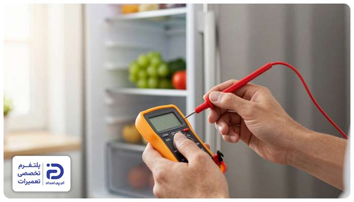 روشن نشدن یخچال گرنیه