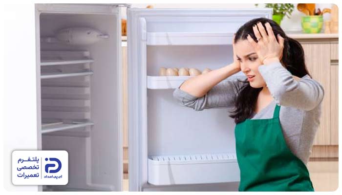 صدای زیاد یخچال مابه