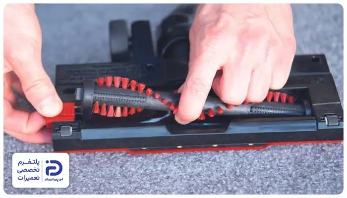 تعویض برس جاروبرقی پاناسونیک