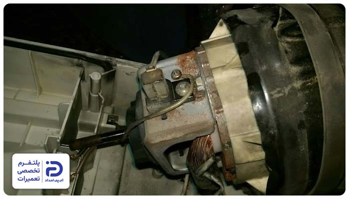 تعمیر موتور جاروبرقی پاناسونیک