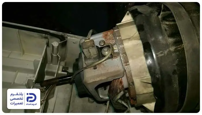 تعمیر موتور جاروبرقی پاناسونیک