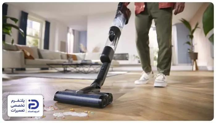 کم شدن مکش جاروبرقی پاناسونیک