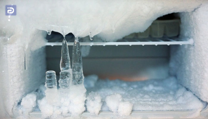 تعمیر مشکل یخ زدگی در یخچال جنرال استیل