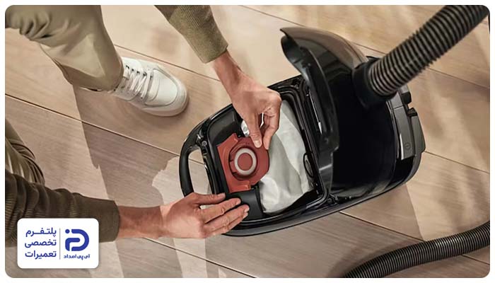 تعویض پاکت جاروبرقی دلونگی