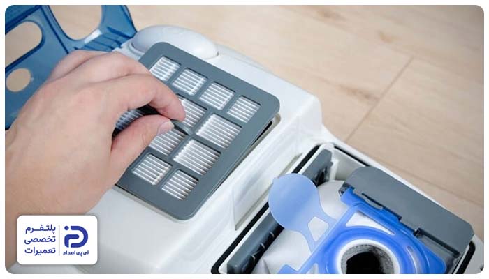 تعویض فیلتر جاروبرقی ناسیونال