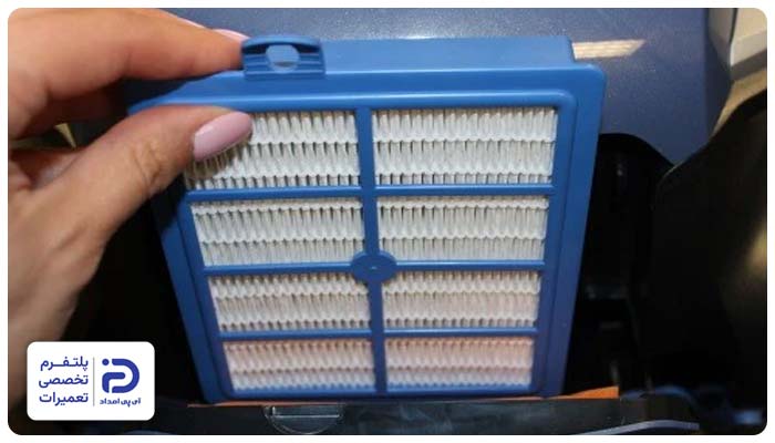 تعویض فیلتر جاروبرقی پاناسونیک