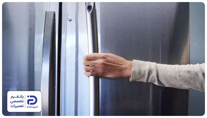 تعویض دستگیره یخچال پارس