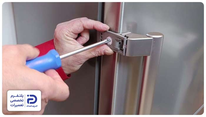 تعویض دستگیره یخچال هیمالیا