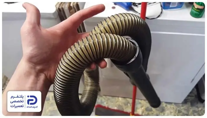 تعویض لوله خرطومی جاروبرقی پاناسونیک
