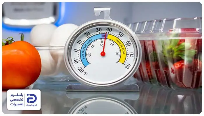 بالا رفتن دمای یخچال مابه